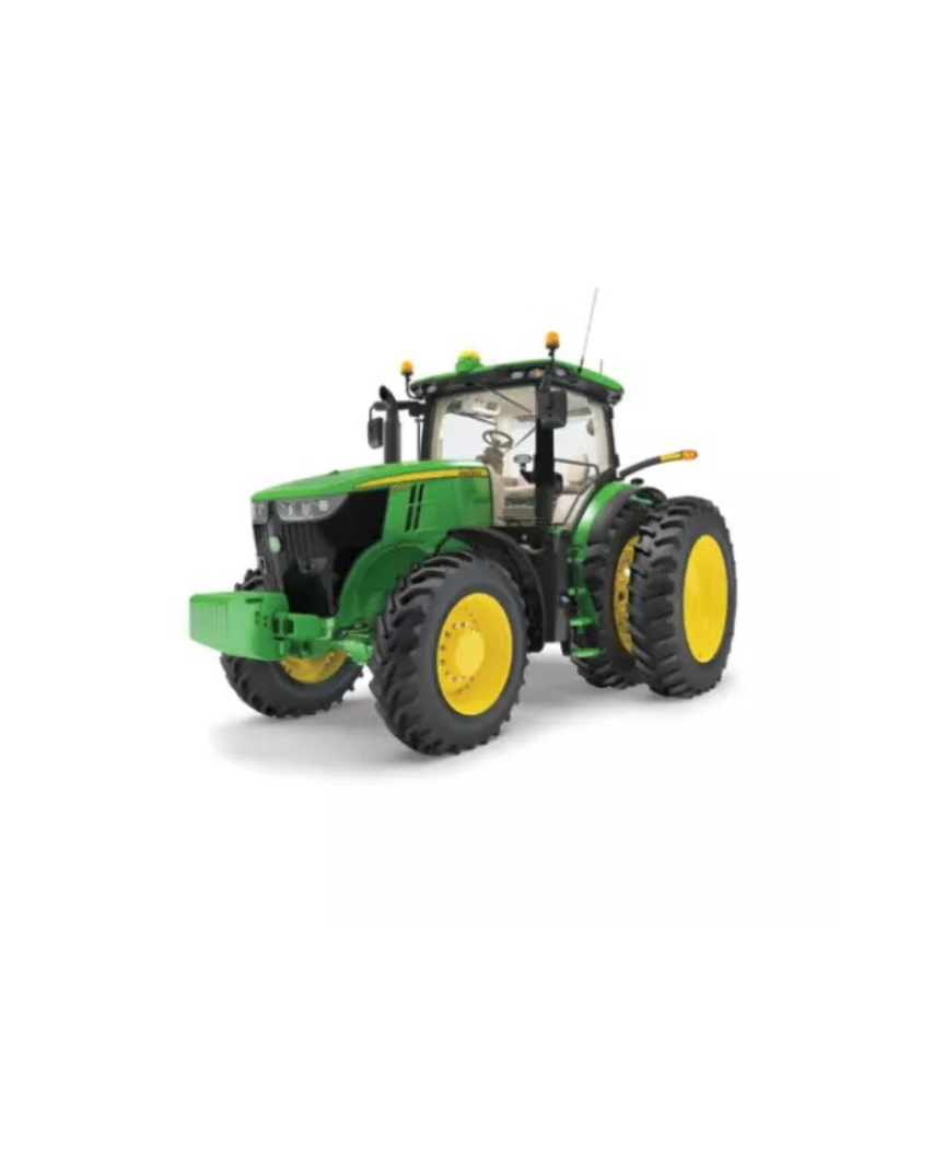 JD 7270R TRACTOR CON RUEDAS TRASERAS DOBLES ESC. 1/64