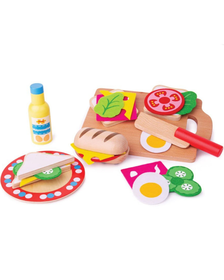 Juego para hacer sandwiches