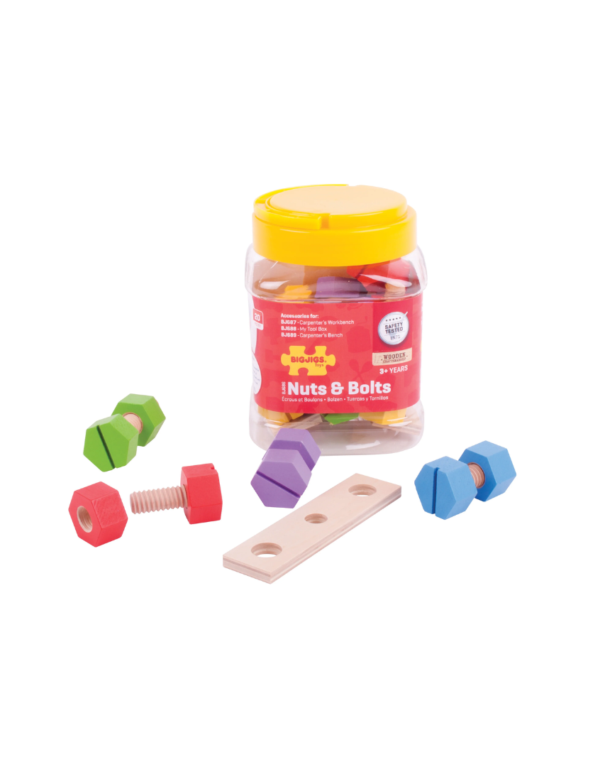 FRASCO DE TUERCAS Y TORNILLOS